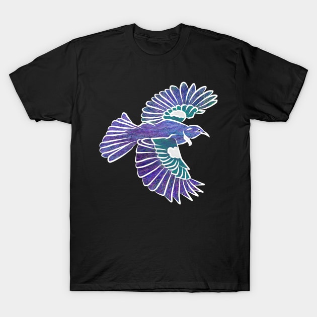 Tui New Zealand Bird T-Shirt by mailboxdisco